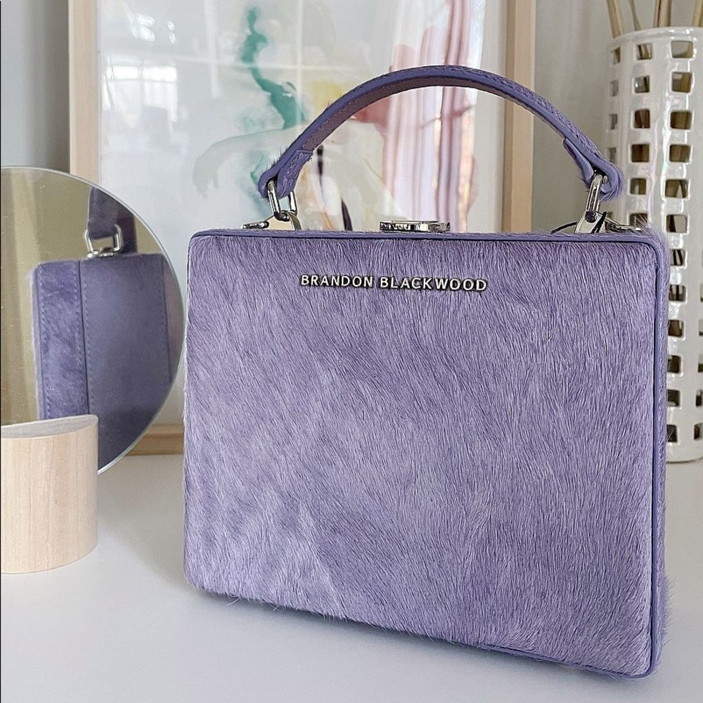 BNWT Brandon Blackwood Purple Kendrick Trunk